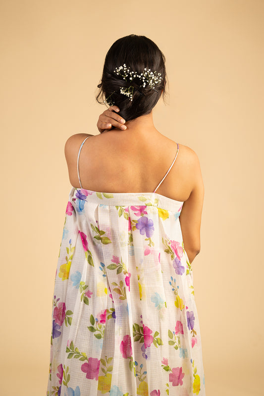 Periwinkle Noodle Strap Dress