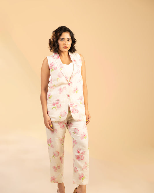 Bougainville jacket set