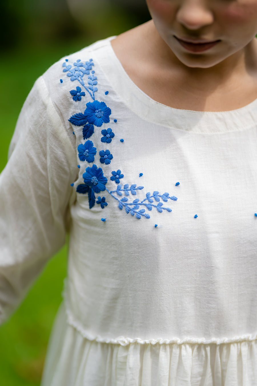 Kakoli Floral Embroidered Dress