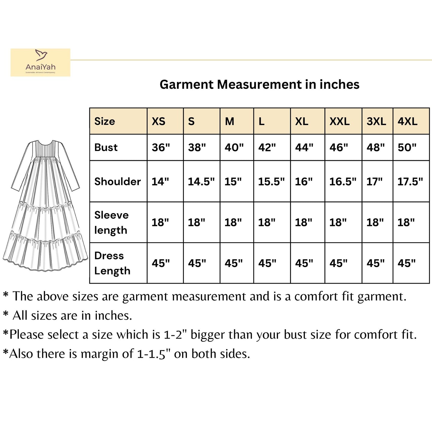 Yellow Jamdani Tier Dress with pleated yoke