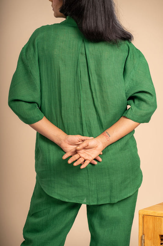 Emerald Linen co ord set