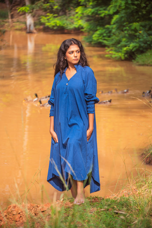 Indigo O/s dress