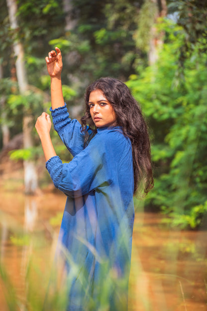 Indigo O/s dress