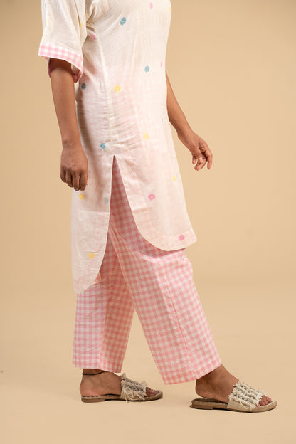 Multi colour buta jamdani co ord set