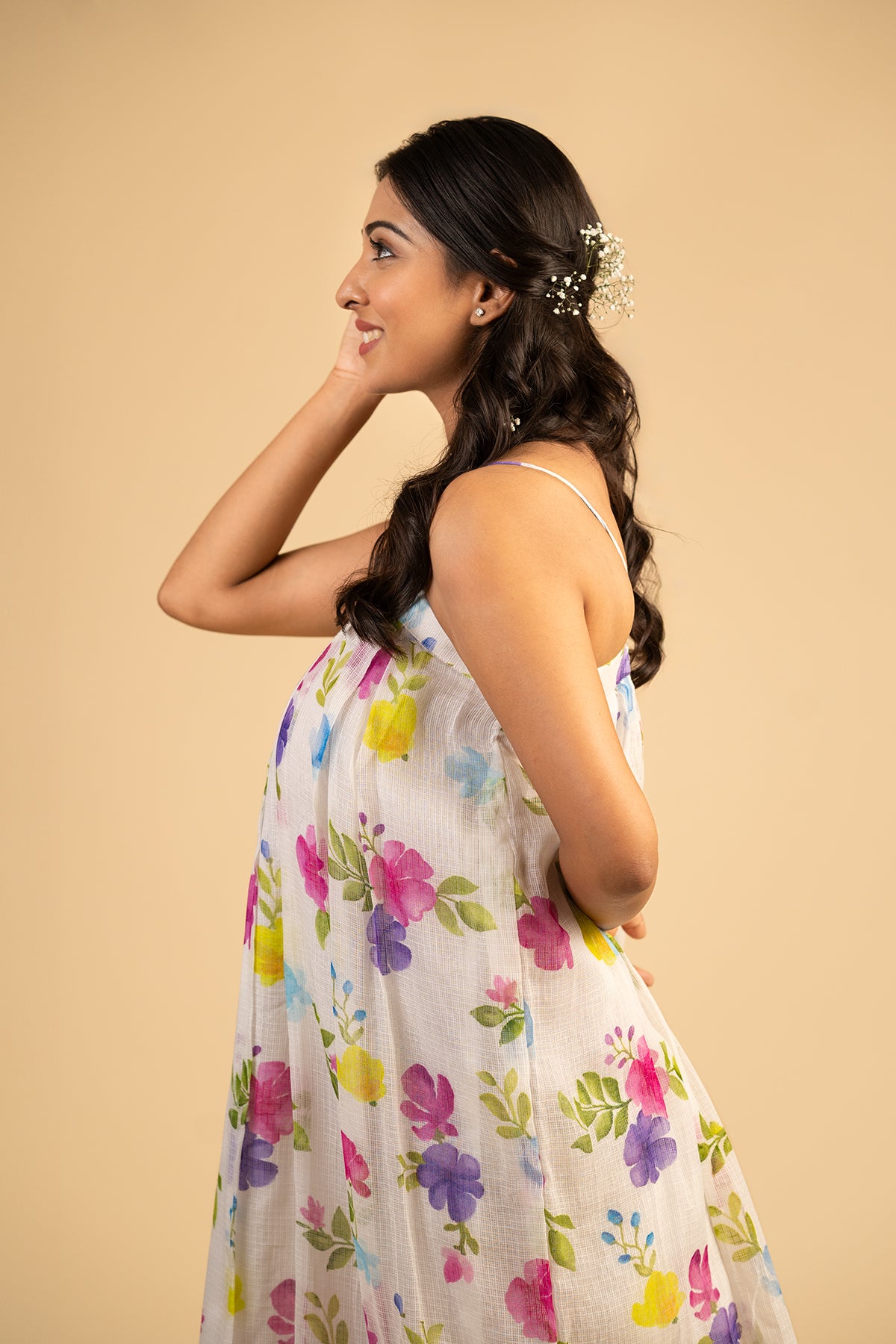 Periwinkle Noodle Strap Dress