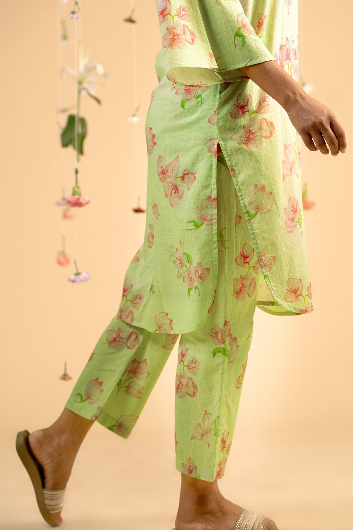 Sage Green Bougainville Kurta Set