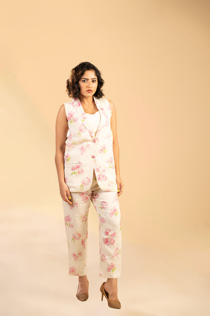 Bougainville jacket set