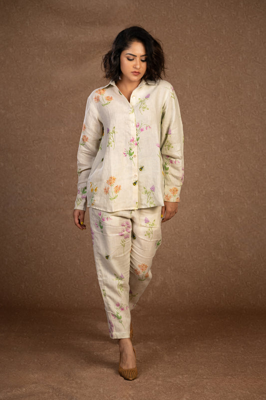 Off white Honey Bee Pant