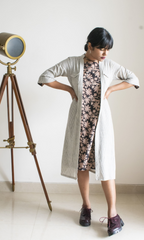 Eclectic Dress Kotpad Malkha Fusion