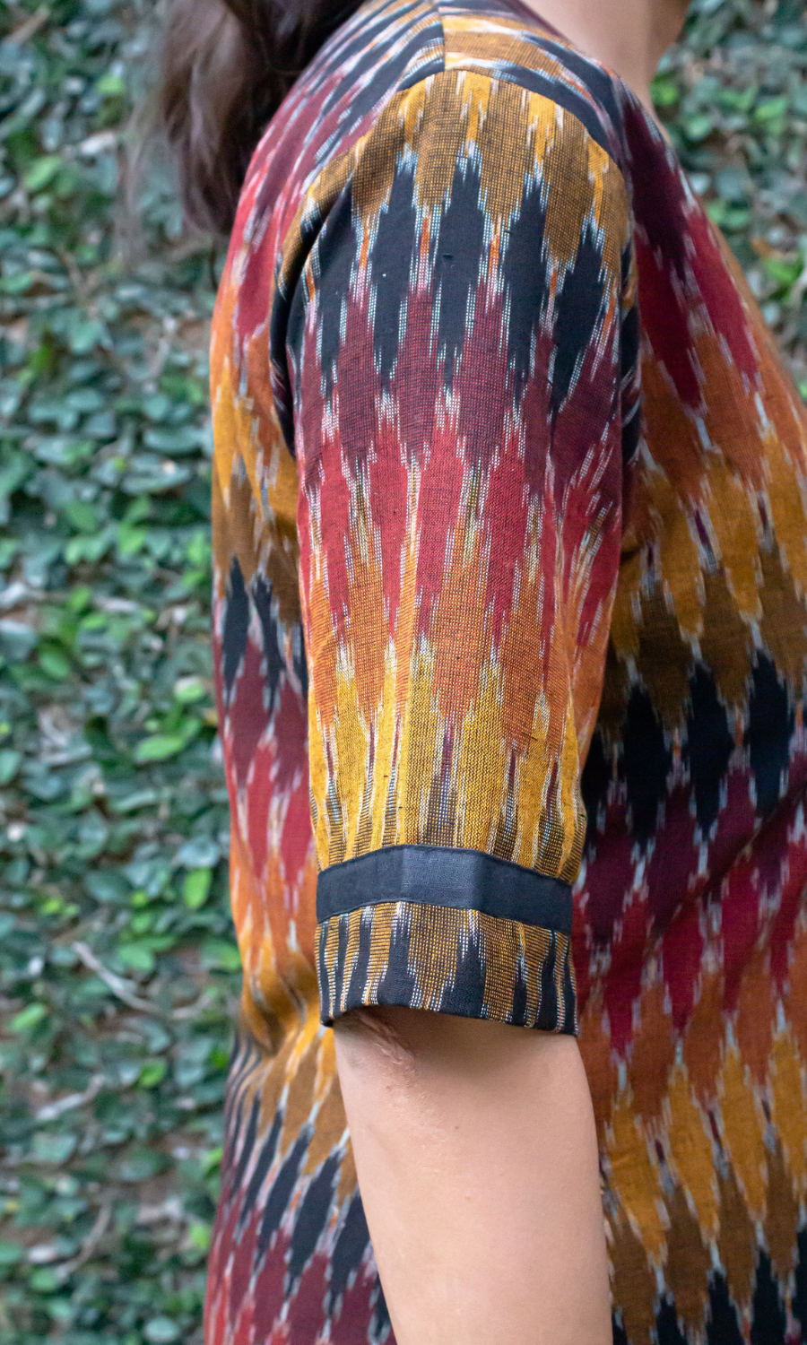 Anika Ikat A Line Shift Dress