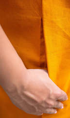 Ahana Mustard Yellow Handwoven Dress