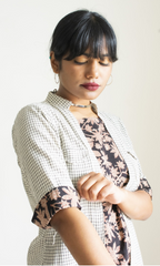 Eclectic Dress Kotpad Malkha Fusion