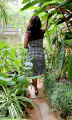 Nysa Kotpad Dress with Ikat yoke
