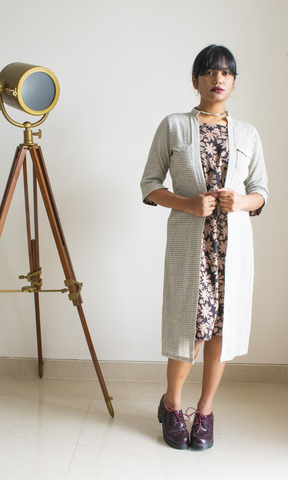 Eclectic Dress Kotpad Malkha Fusion