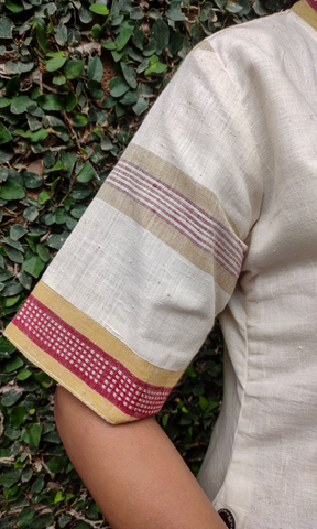 Malkha A Line Selvedge Dress 