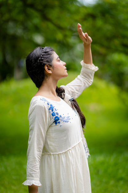 Kakoli Floral Embroidered Dress