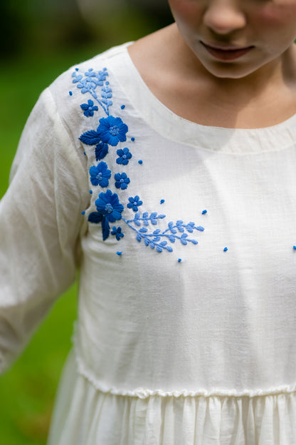 Kakoli Floral Embroidered Dress