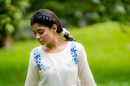Kakoli Floral Embroidered Dress
