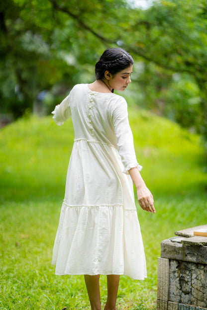 Kakoli Floral Embroidered Dress