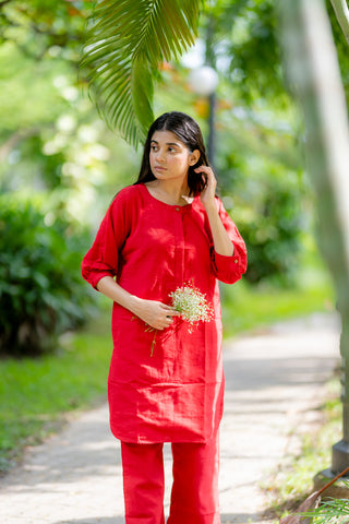 Scarlet Red Co-Ord